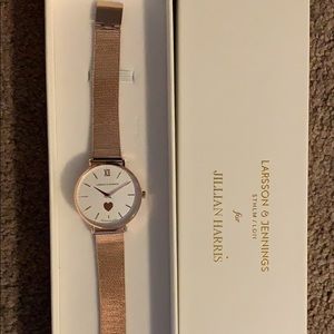 Jillian Harris x Larson Jennings rose gold watch